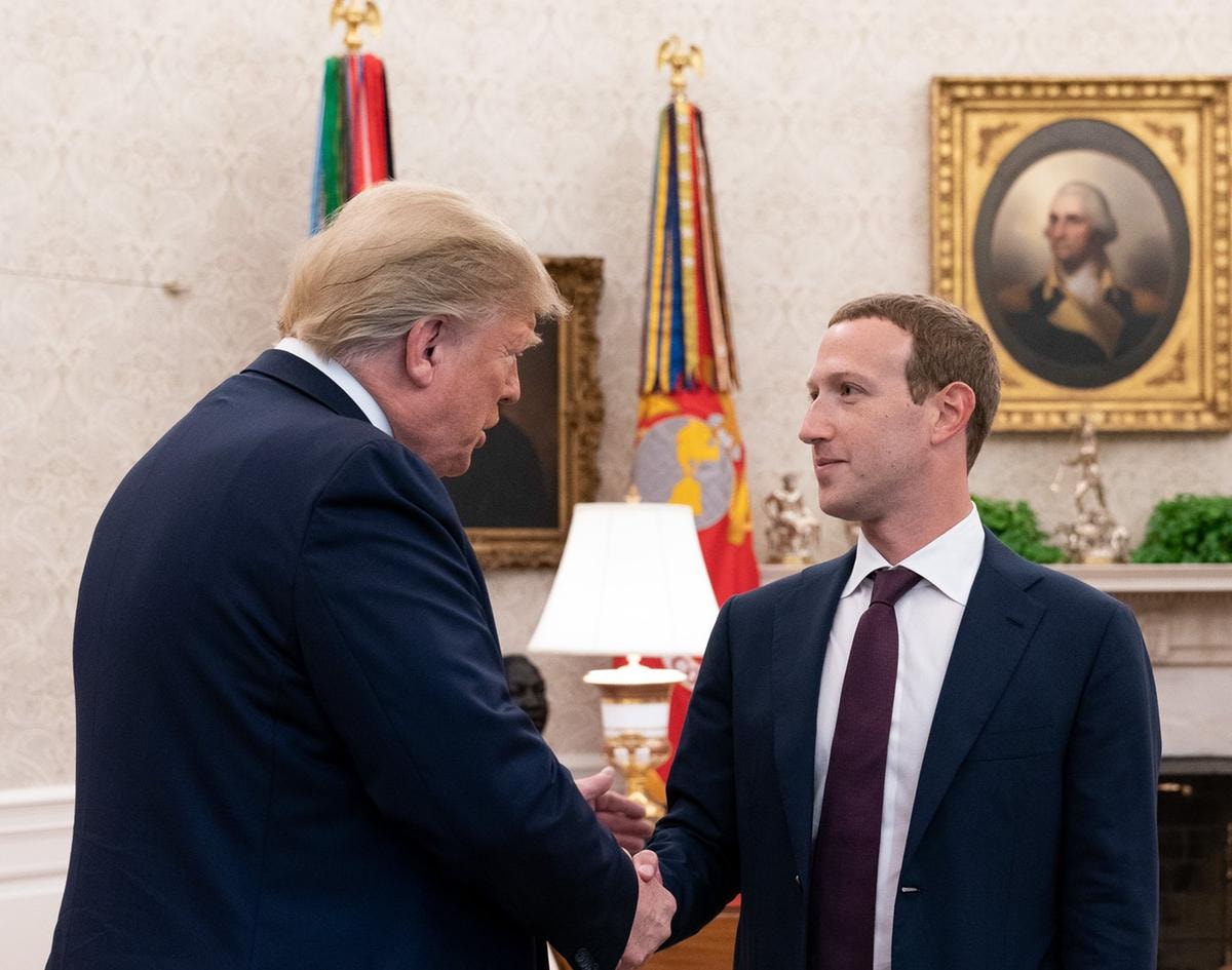 #IostoconTrump: la svolta (pericolosa) delle big tech