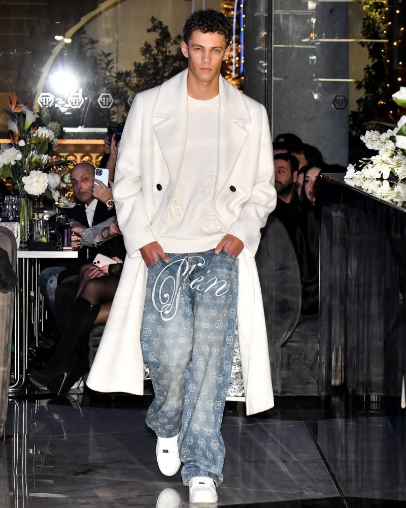 Un look Philipp Plein fall-winter 2025/26 (courtesy Philipp Plein)