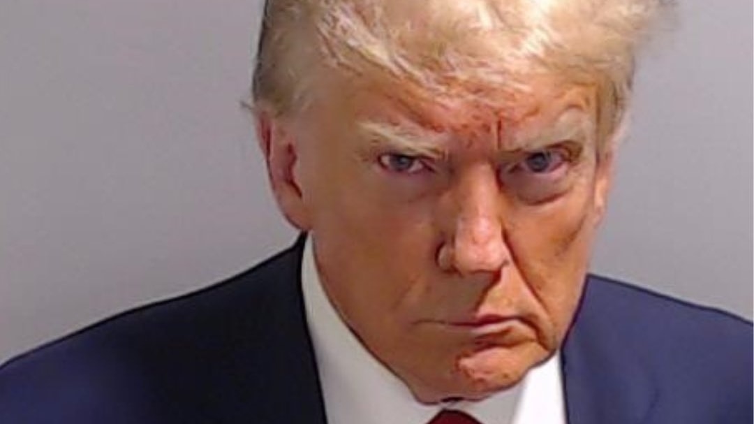 LA FOTO SEGNALETICA DI DONALD TRUMP