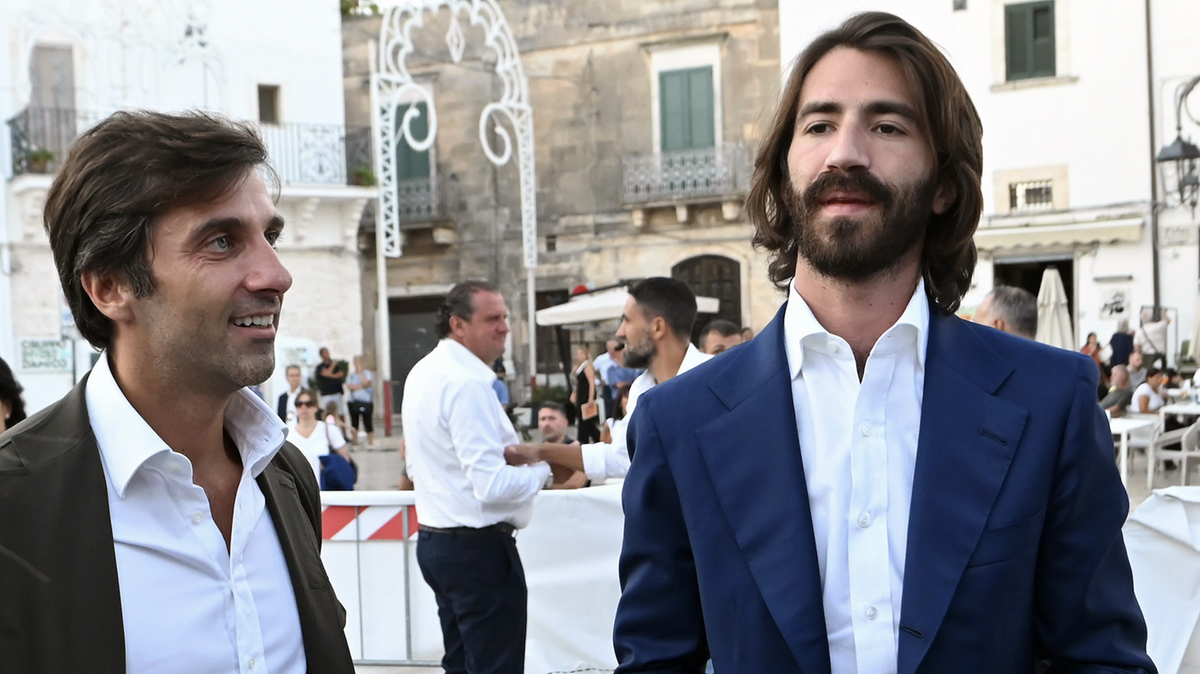 Da sinistra Marco Talarico e Leonardo Maria Del Vecchio