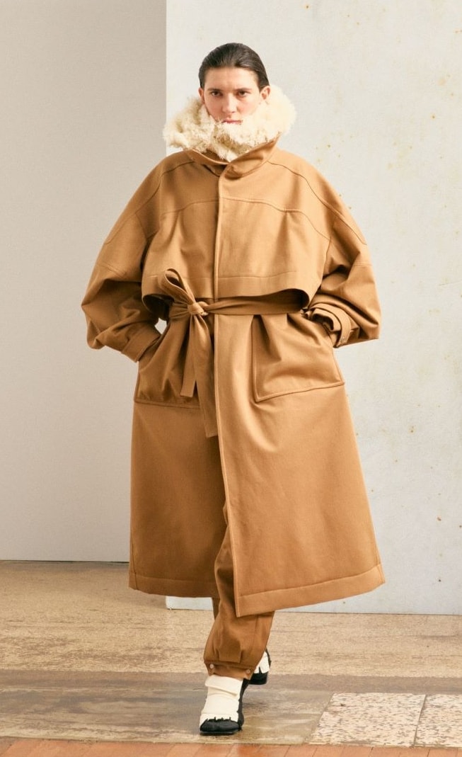 Una proposta Mordecai f-w 2025/26 (courtesy Mordecai)