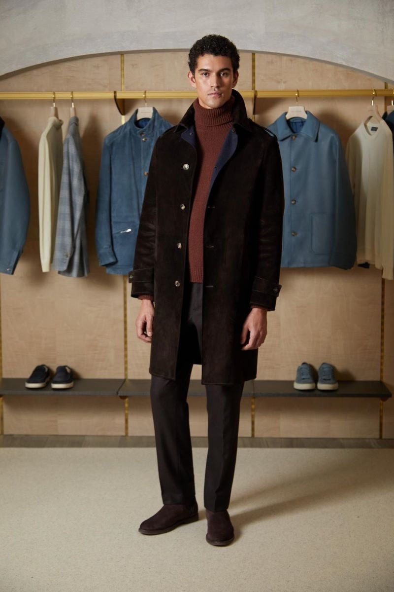 Un look fall-winter 2025/26 di Brett Johnson (courtesy Brett Johnson)