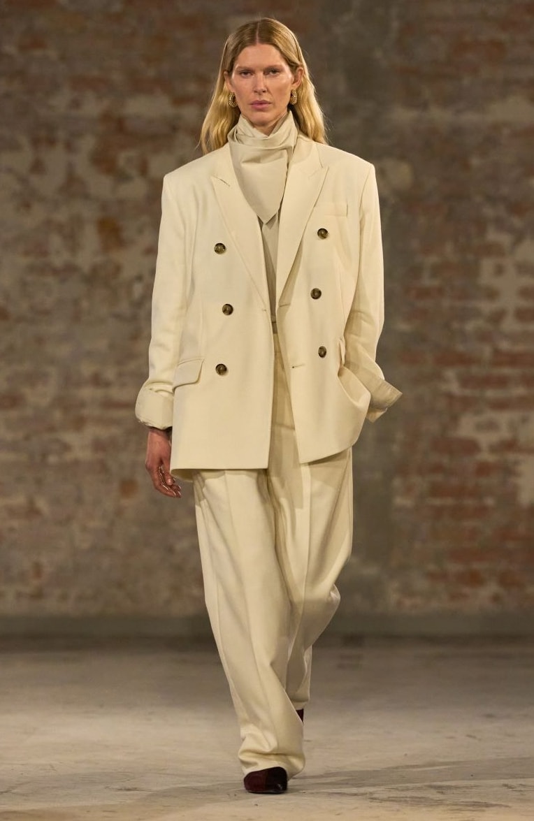 Un look fall-winter 2025/26 di Ami (courtesy Ami Paris)