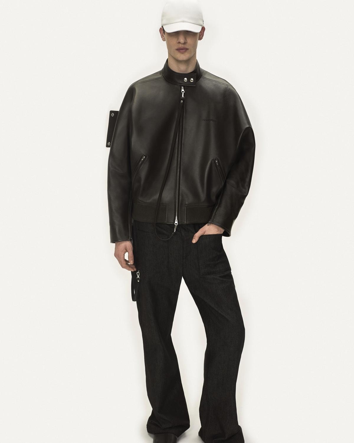 Un look Courrèges fall-winter 2025/26 (courtesy Courrèges)