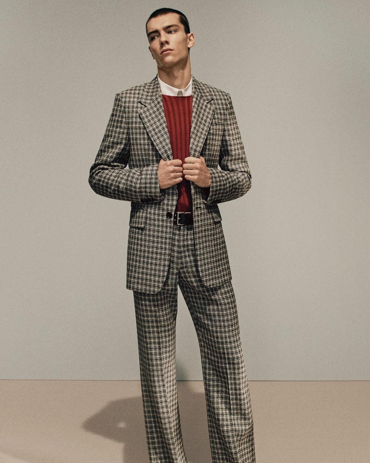 Un look Acne studios fall-winter 2025/26 (courtesy Acne studios)