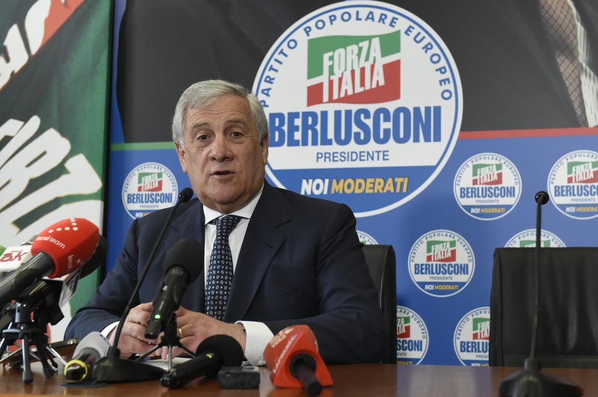 ANTONIO TAJANI FORZA ITALIA