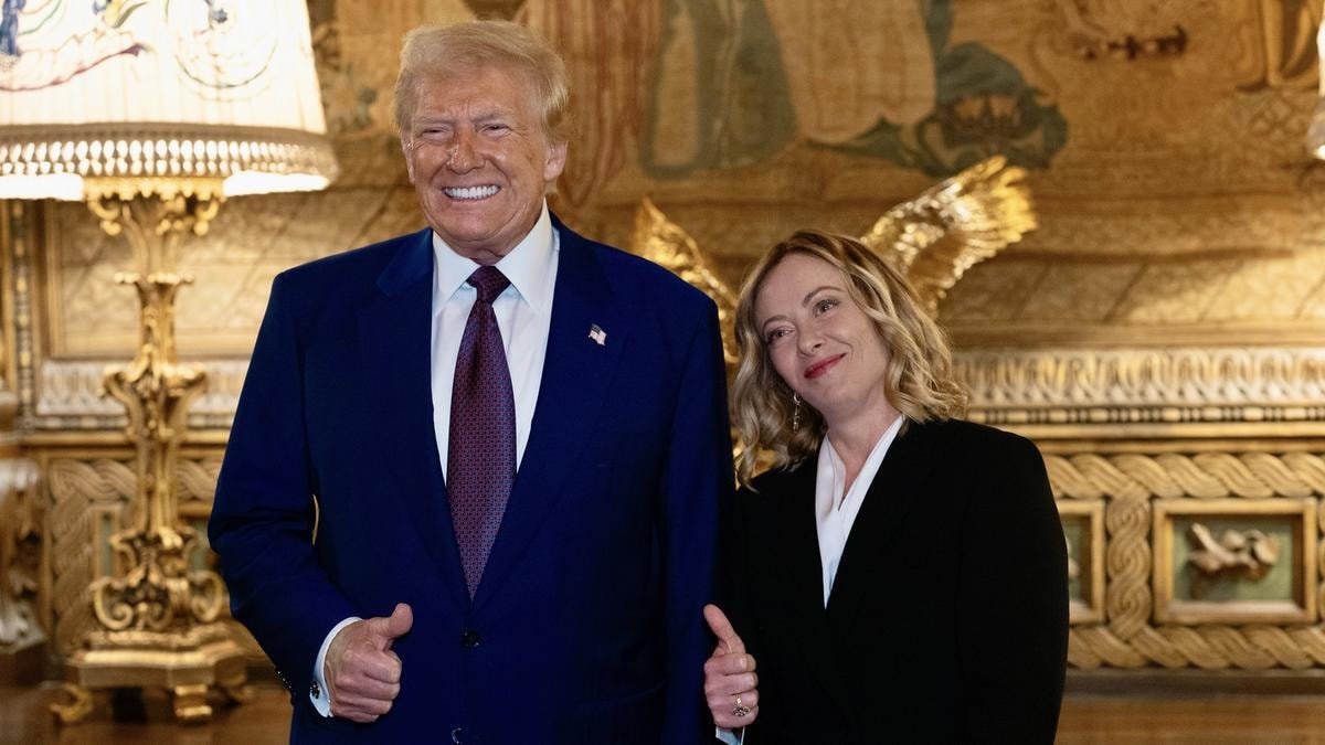 Usa, Donald Trump: dazi all’Italia? Vedremo. Giorgia Meloni mi piace molto
