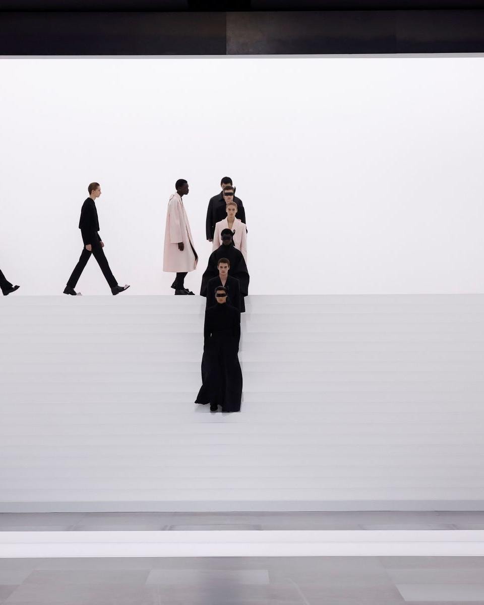 Il finale dello show Dior fall-winter 2025/26 (ph Francesc Ten/MFF)