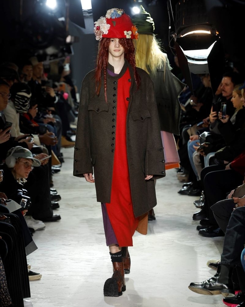 L’uomo pacifista di Comme des garçons