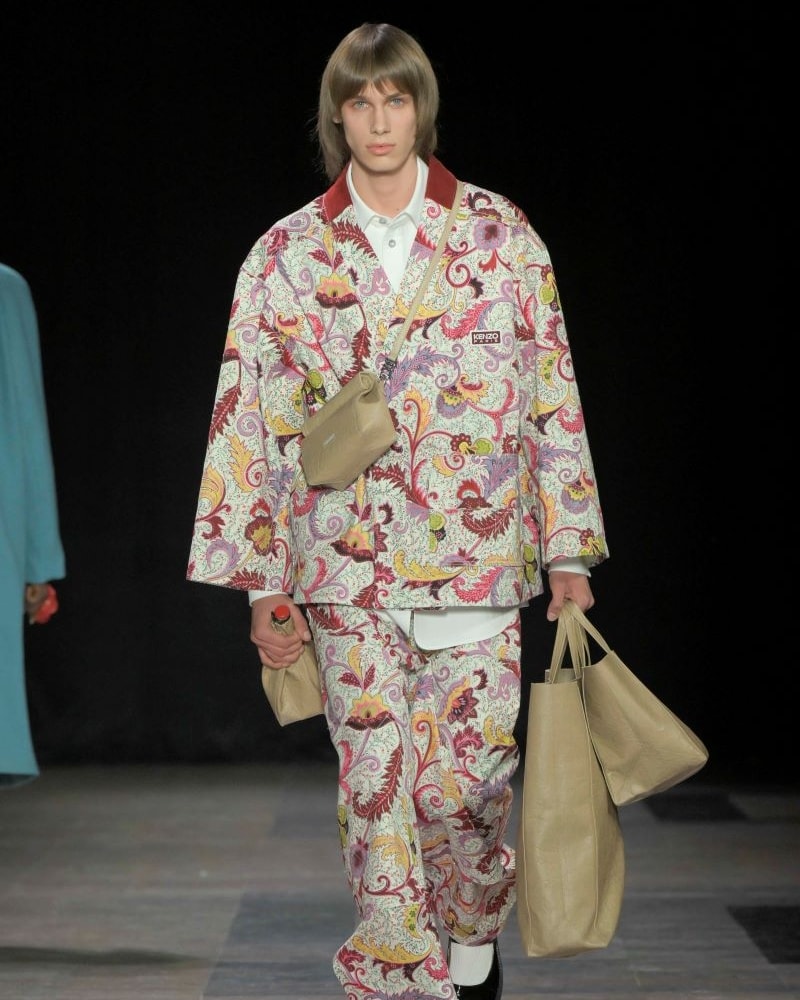Un look Kenzo fall-winter 2025/26 (ph Francesc Ten/MFF)