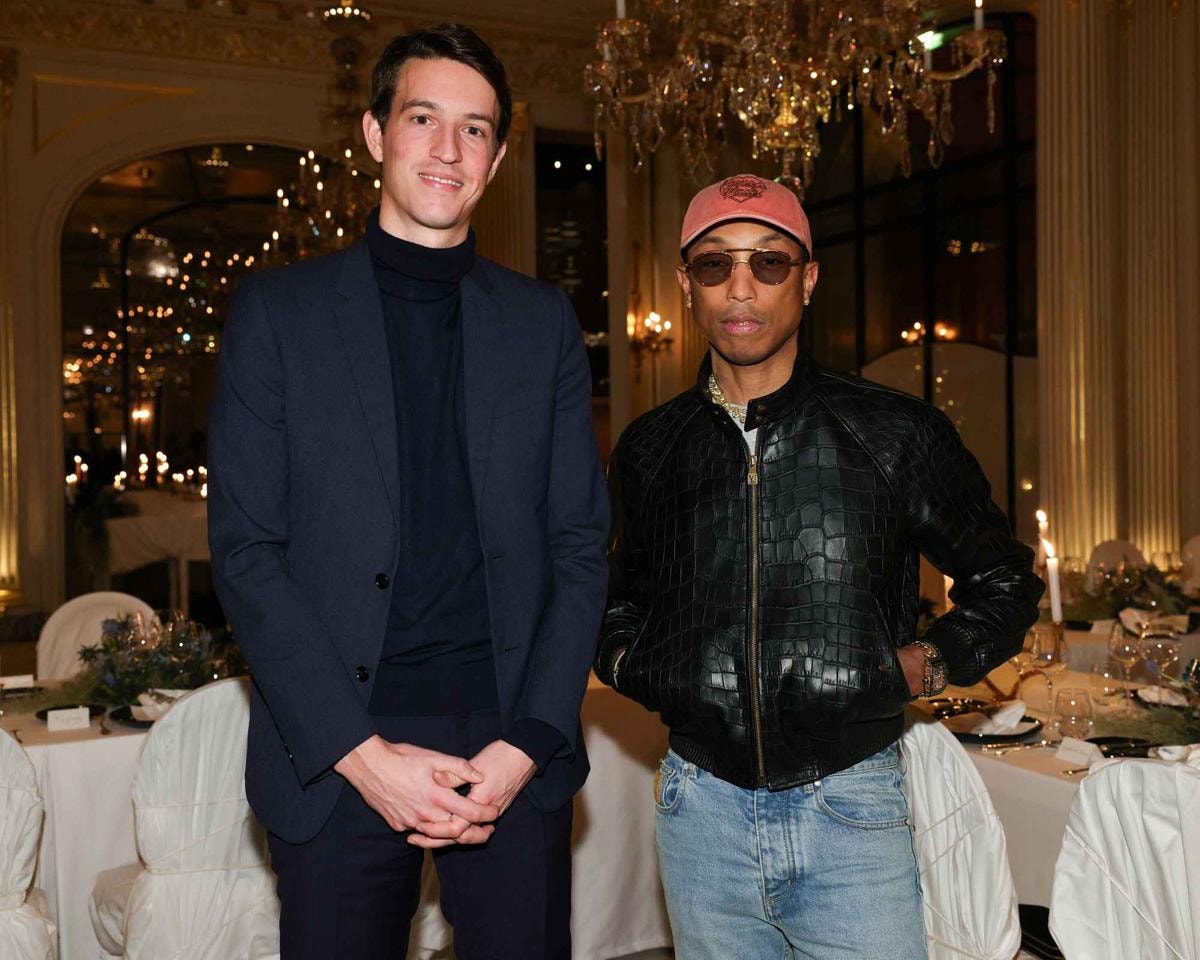 Alexandre Arnault e Pharrell Williams. @BFA/Matteo Prandoni
