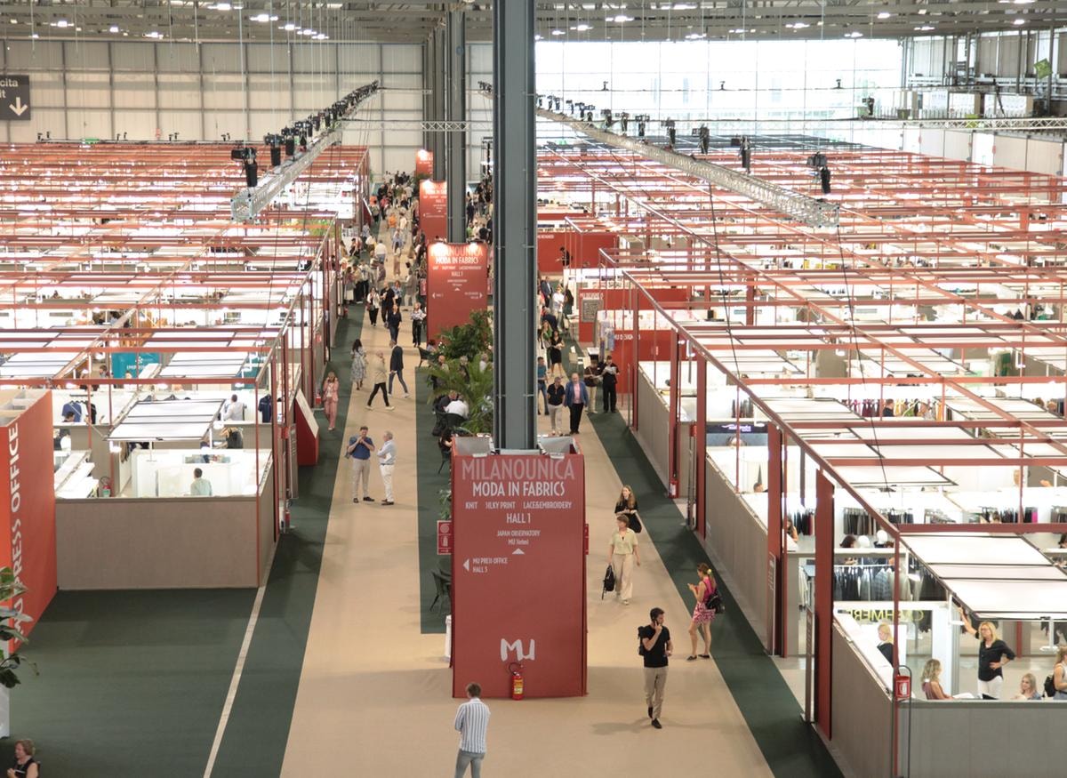 La scorsa edizione di Milano unica (courtesy Milano unica)