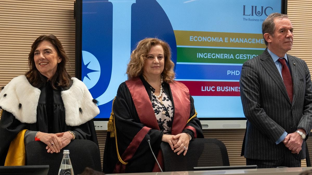 L'inaugurazione dell'anno accademico della Liuc