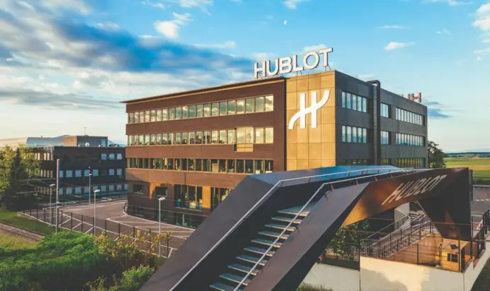 La manifattura di Hublot a Nyon, in Svizzera.