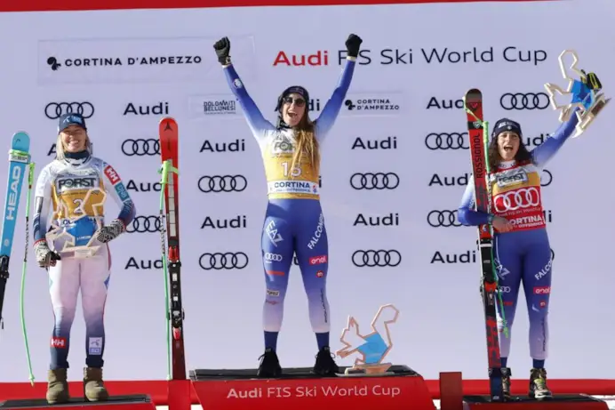 Audi a tutto campo sulle Alpi, per la Coppa del Mondo di sci. Da Cortina a Madonna di Campiglio