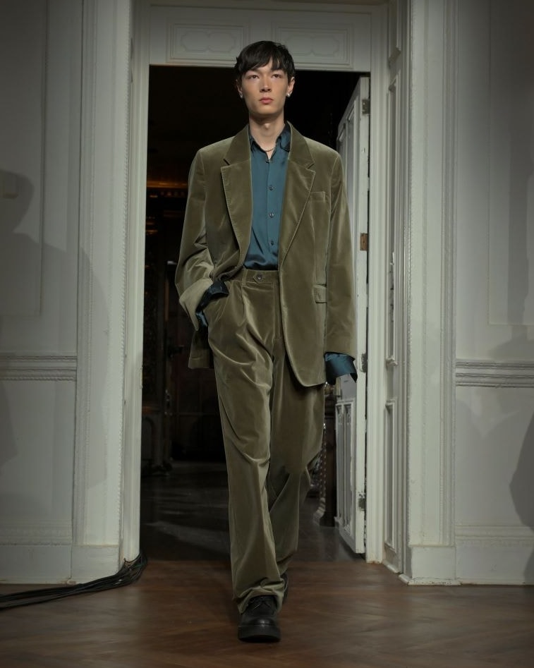 Un look Todd Snyder fall-winter 2025/26 menswear (ph Francesc Ten/MFF)