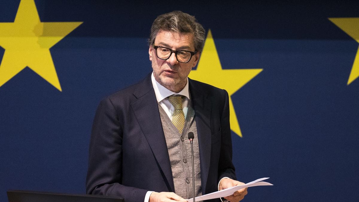 Giancarlo Giorgetti, ministro dell'Economia