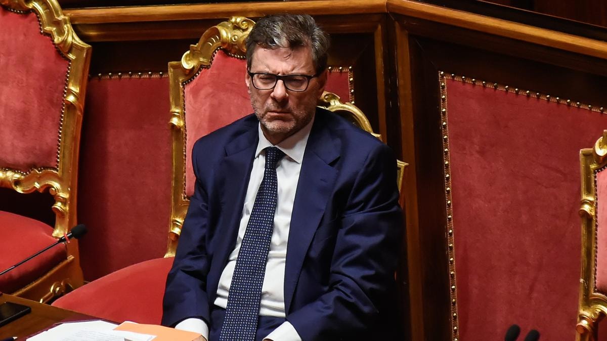 Il ministro Giancarlo Giorgetti