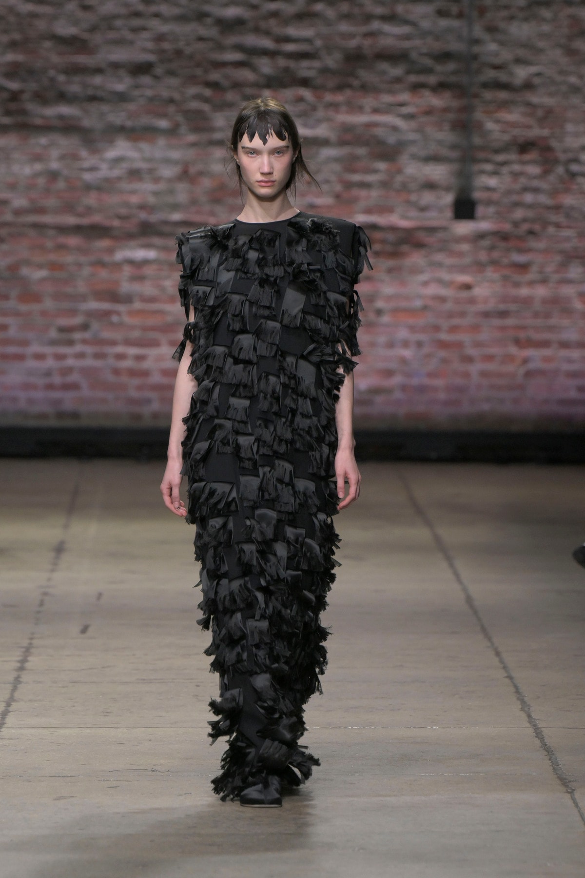 Un look Fforme fall-winter 2025/26 (ph Francesc Ten/MFF)