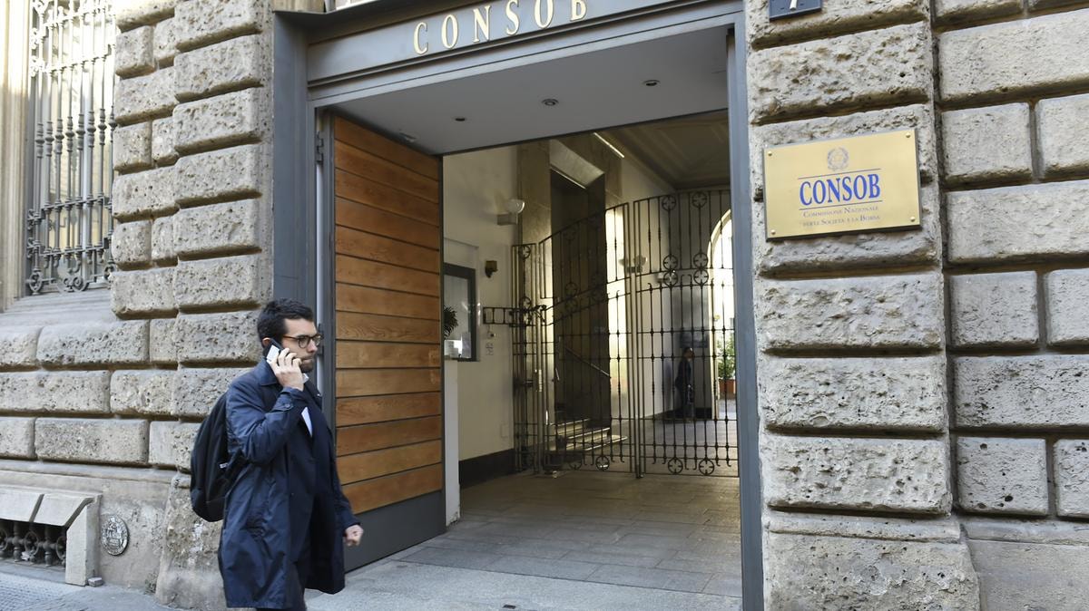 La sede di Consob a Milano