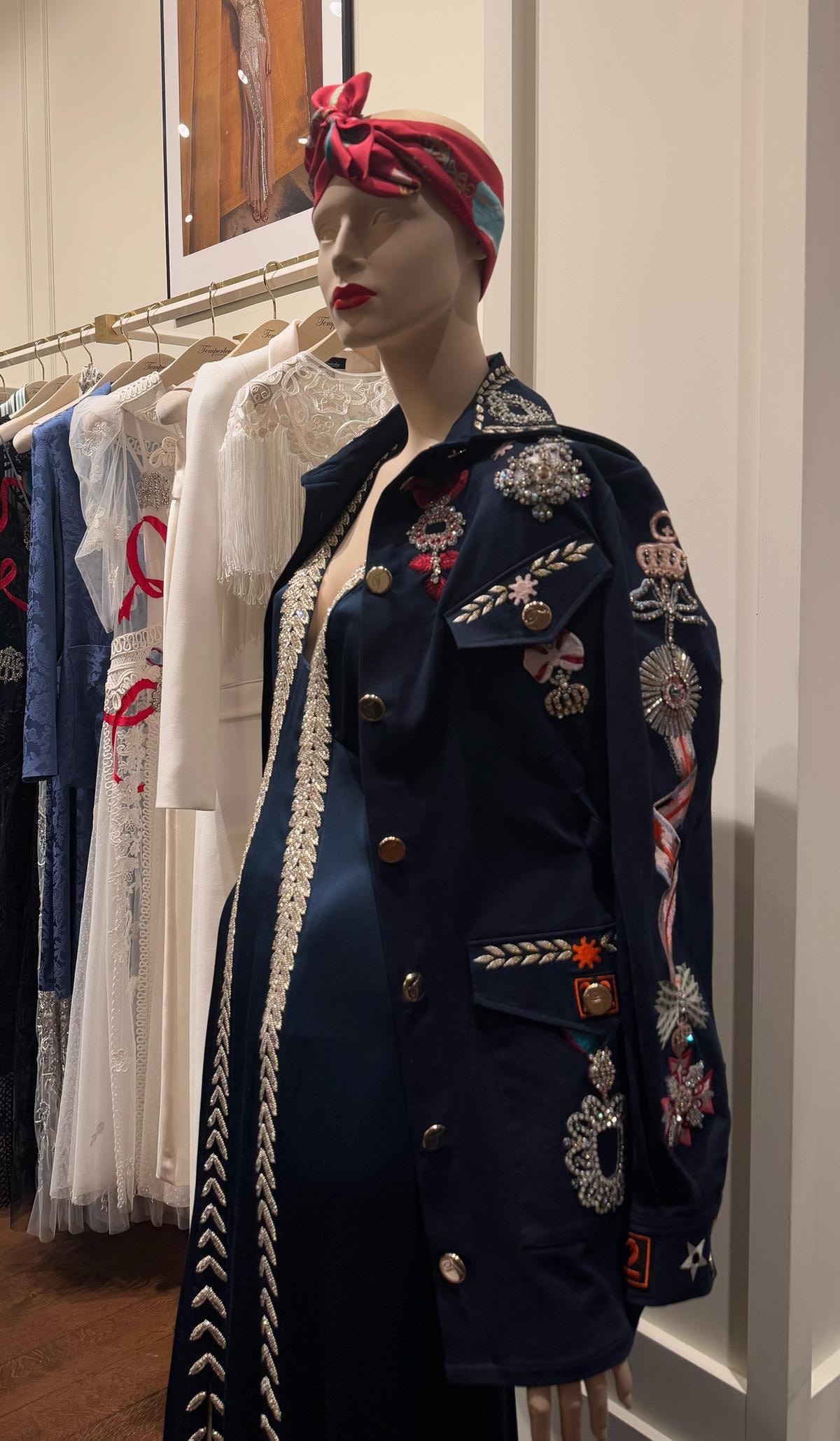 Una proposta Temperley fall-winter 2025/26 (ph Francesca Martinetti)