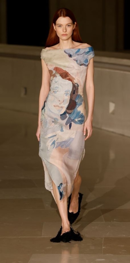 Due outfit Erdem (ph Francesc Ten)