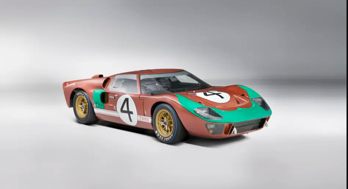 1966 Ford GT40 Mk II. @2024 Courtesy RM Sotheby's.