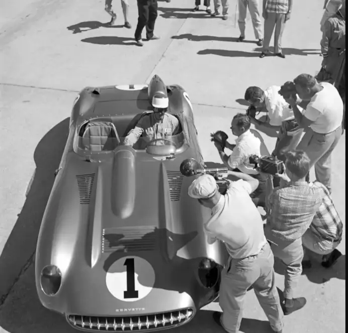 1957 Chevrolet Corvette SS Project XP-64. @2024 Courtesy RM Sotheby's