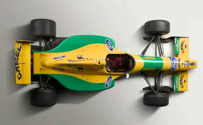 1991 Benetton B191 Formula 1. @2024 Courtesy RM Sotheby's