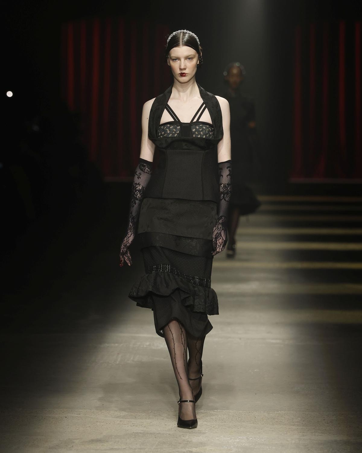Un look Antonio Marras fall-winter 2025/26 (ph Francesc Ten/MFF)