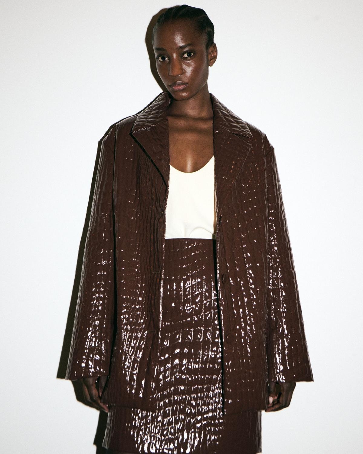 Un look Blazé Milano fall-winter 2025/26 (courtesy Blazé Milano)