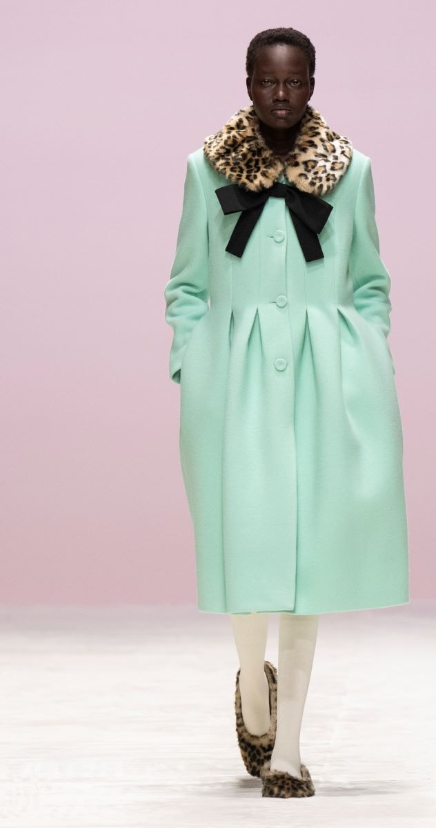 Un look Vivetta fall-winter 2025/26 (courtesy Vivetta)