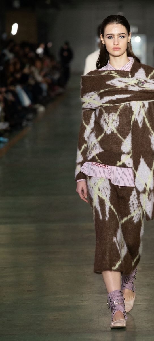 Un look Marco Rambaldi fall-winter 2025/26 (courtesy Marco Rambaldi)