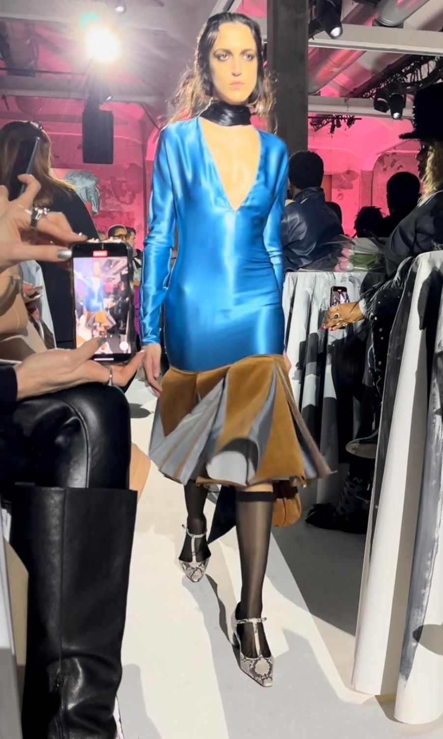 Un look Marni fall-winter 2025/26 (ph Matteo Zhu)