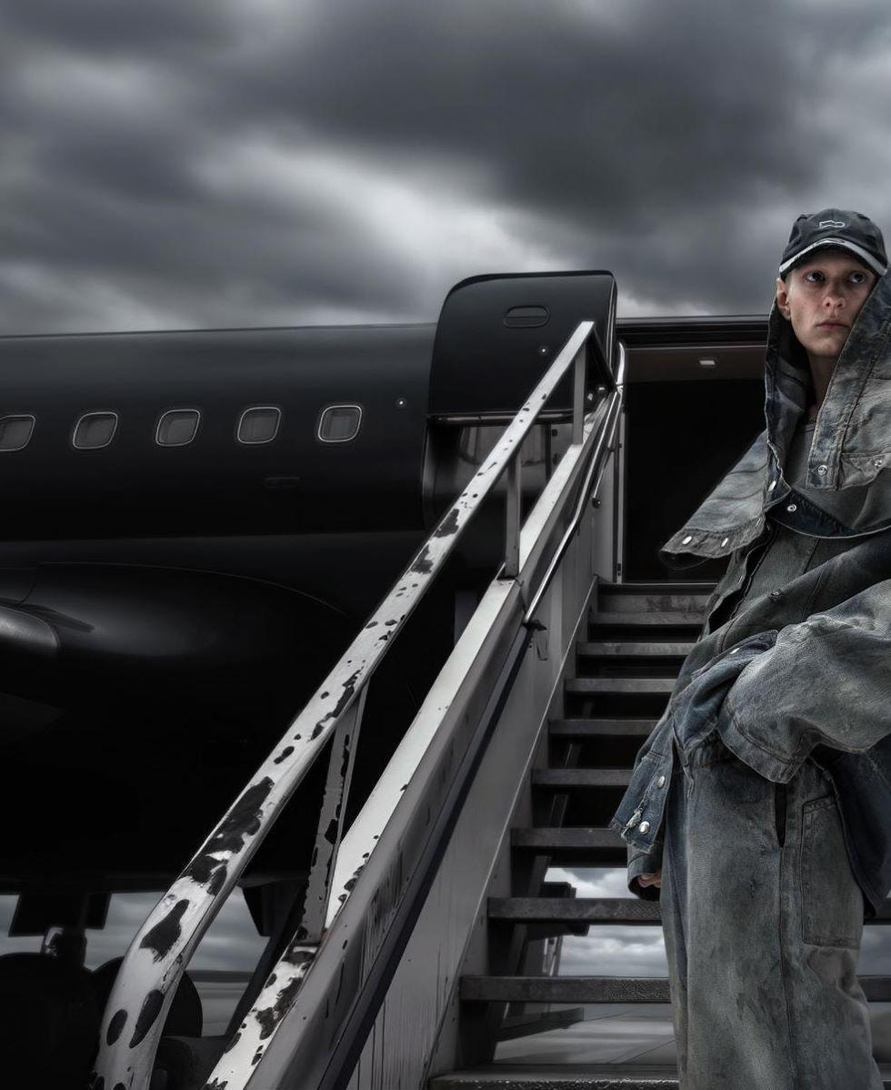 Un look Domenico Orefice fall-winter 2025/26 (courtesy Domenico Orefice)
