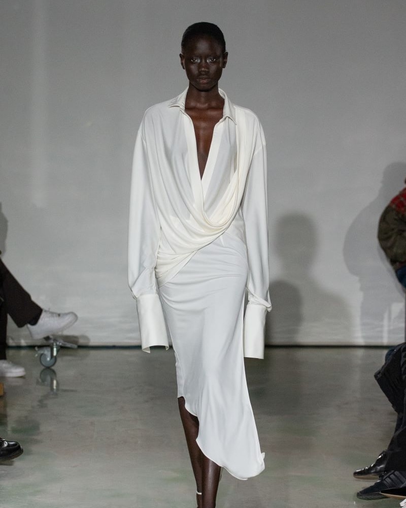 Un look Francesco Murano fall-winter 2025/26 (courtesy Francesco Murano)