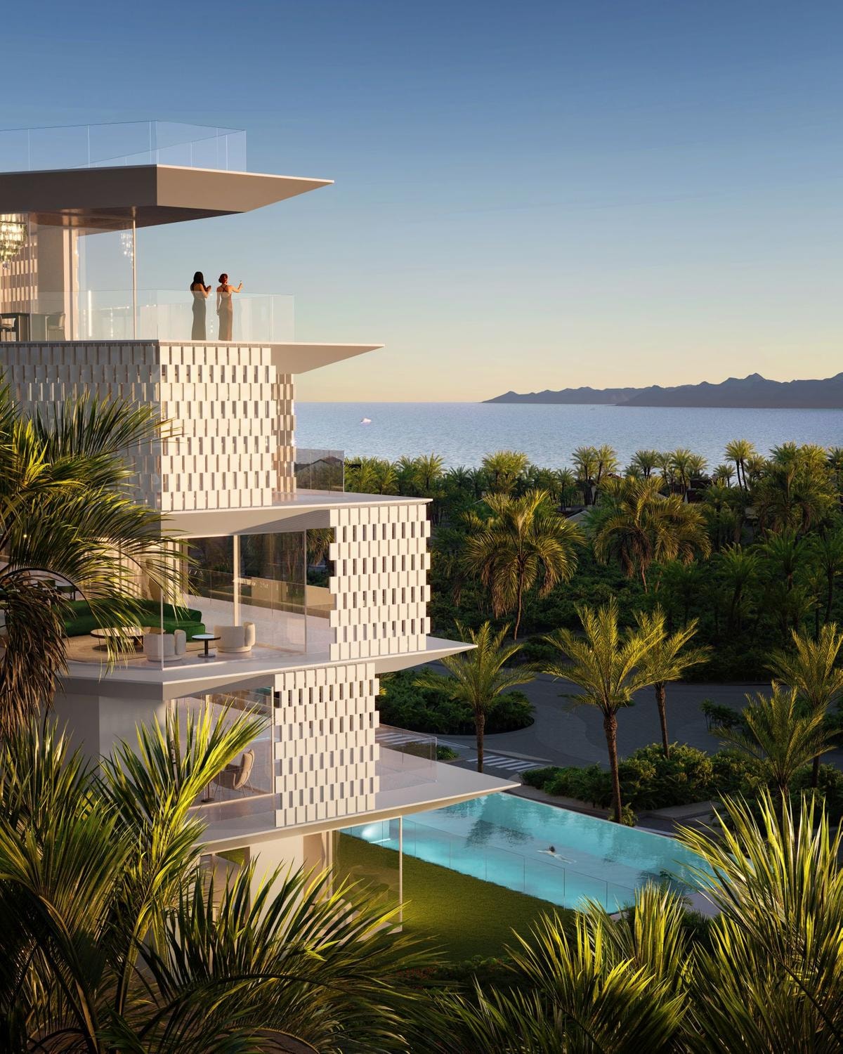 Design Hills è il nuovo progetto real estate firmato da Dolce&Gabbana con Sierra Blanca Estates: un lussuoso complesso residenziale sul Golden Mile di Marbella.  92 appartamenti, tra i 280 e i 900 mq, Spa, campi da calcio, palestre, piscine...