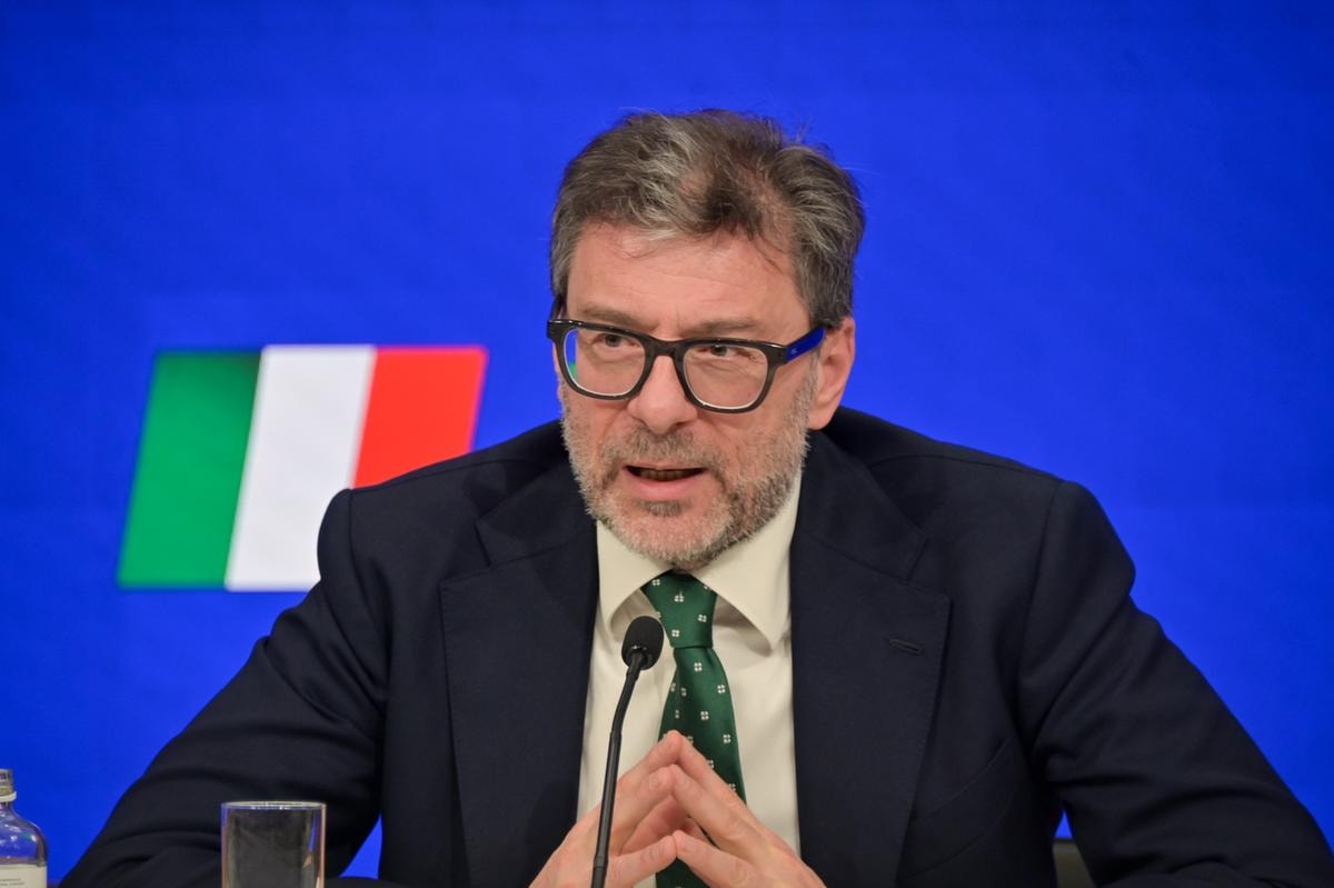 GIANCARLO GIORGETTI MINISTRO