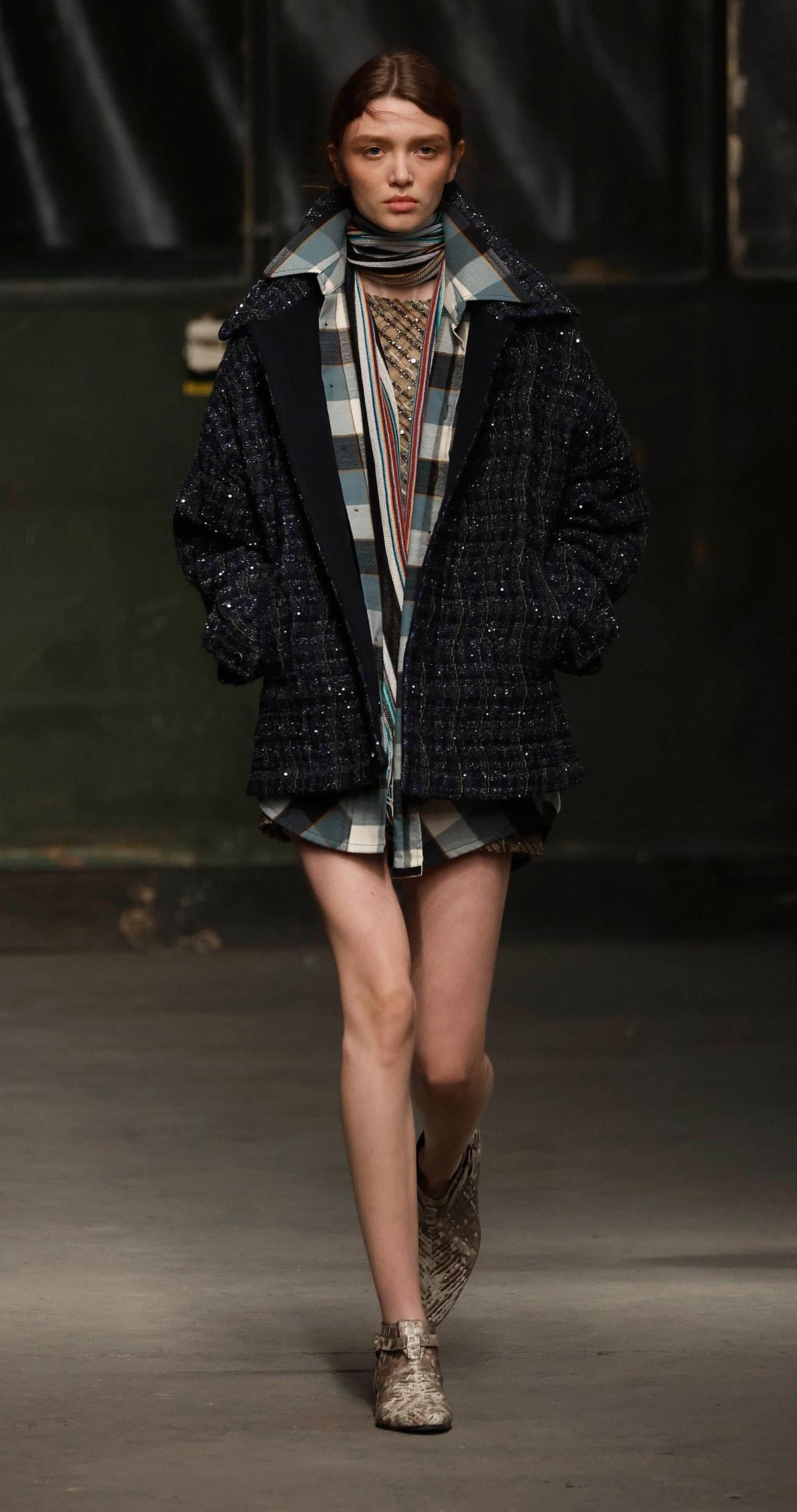 Un look Missoni fall-winter 2025/26 (ph Francesc Ten/MFF)