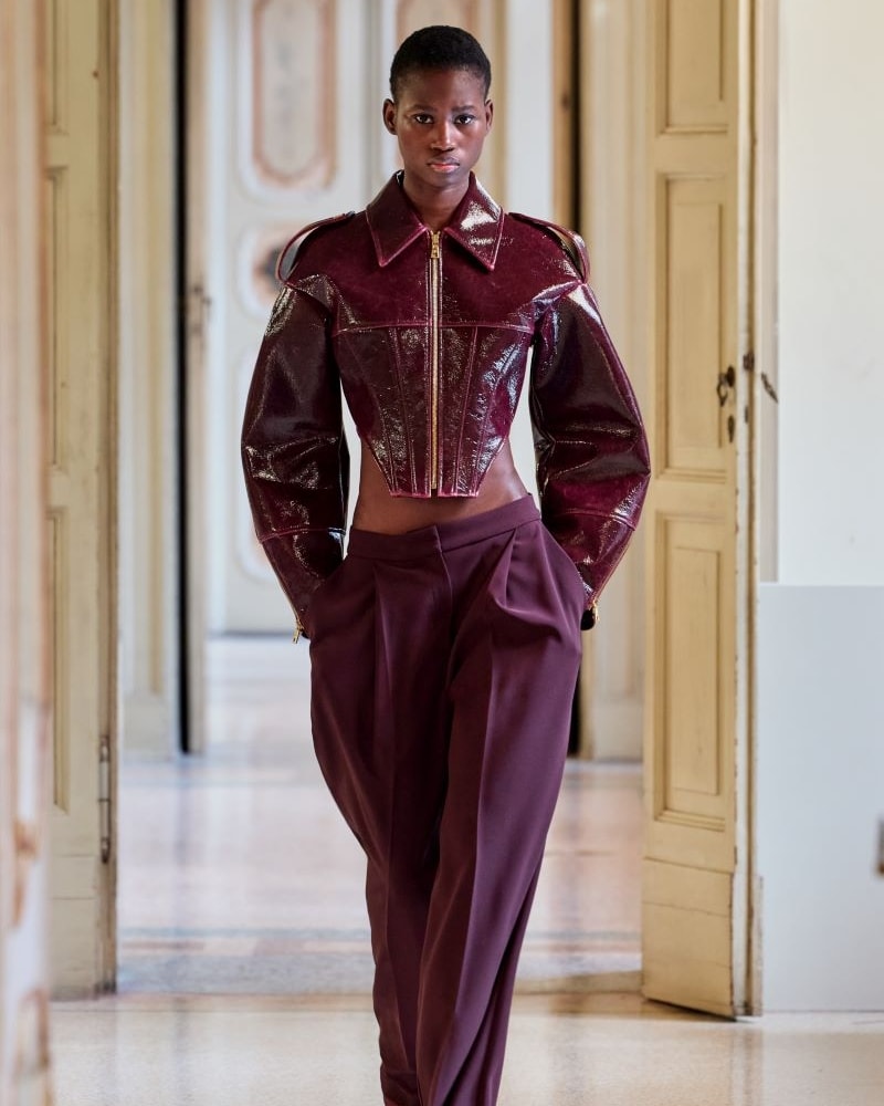 Un look Elisabetta Franchi fall-winter 2025/26 (courtesy Elisabetta Franchi)