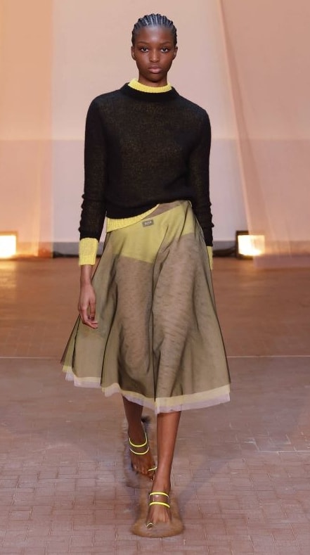 Un look Msgm fall-winter 2025/26 (ph Francesc Ten)