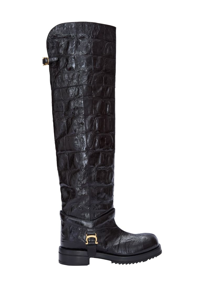 Uno stivale fall-winter 2025/26 di Pollini (courtesy Pollini)