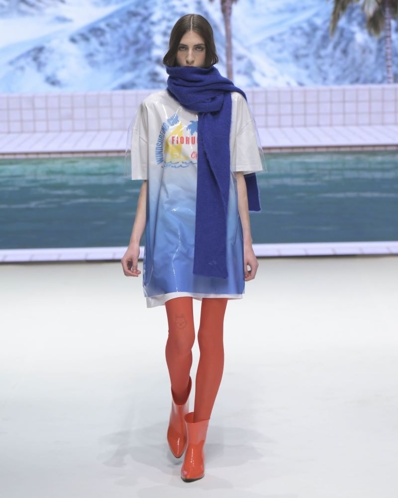 Un look Fiorucci fall-winter 2025/26 (ph Francesc Ten/MFF)