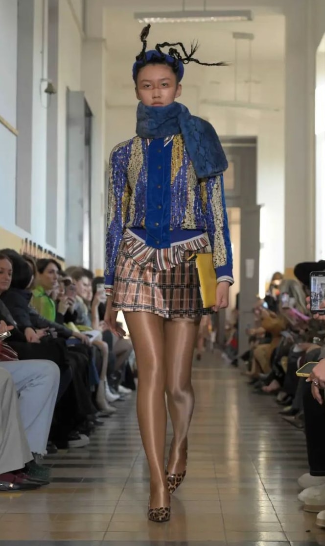 Un look Francesca Liberatore fall-winter 2025/26 (ph Francesc Ten/MFF)