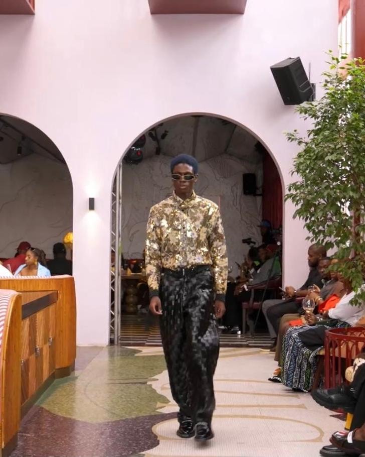 Un look Tokyo James fall-winter 2025/26 (ph Cnmi-Camera nazionale della moda italiana official website)