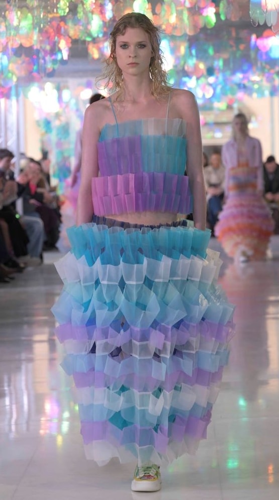 Una proposta Susan Fang fall-winter 2025/26 (ph Francesc Ten)