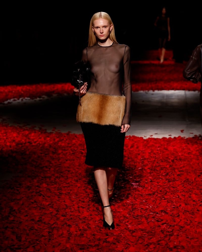Una proposta Ferragamo fall-winter 2025/26 (ph Francesc Ten)