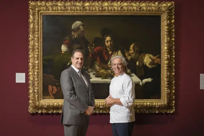 Giorgio Locatelli cucinerà sotto lo sguardo di Caravaggio nel nuovo ristorante alla National Gallery di Londra