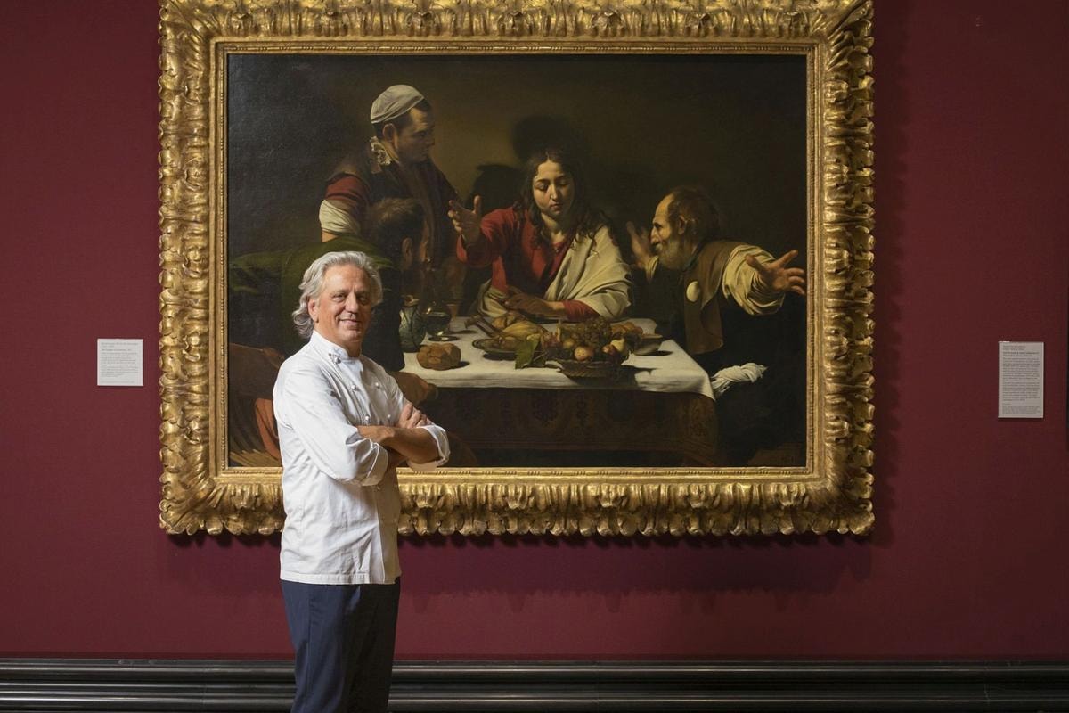 Giorgio Locatelli cucinerà sotto lo sguardo di Caravaggio nel nuovo ristorante alla National Gallery di Londra