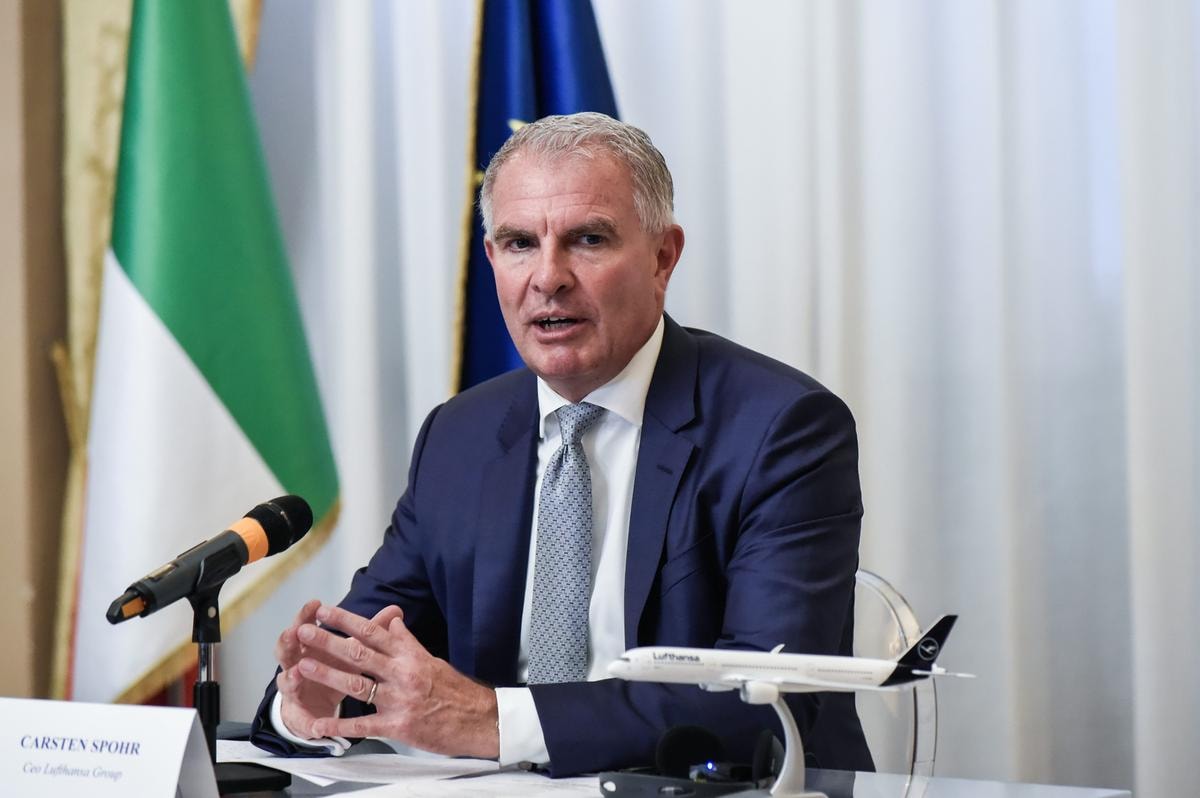 Carsten Spohr, ceo Lufthansa